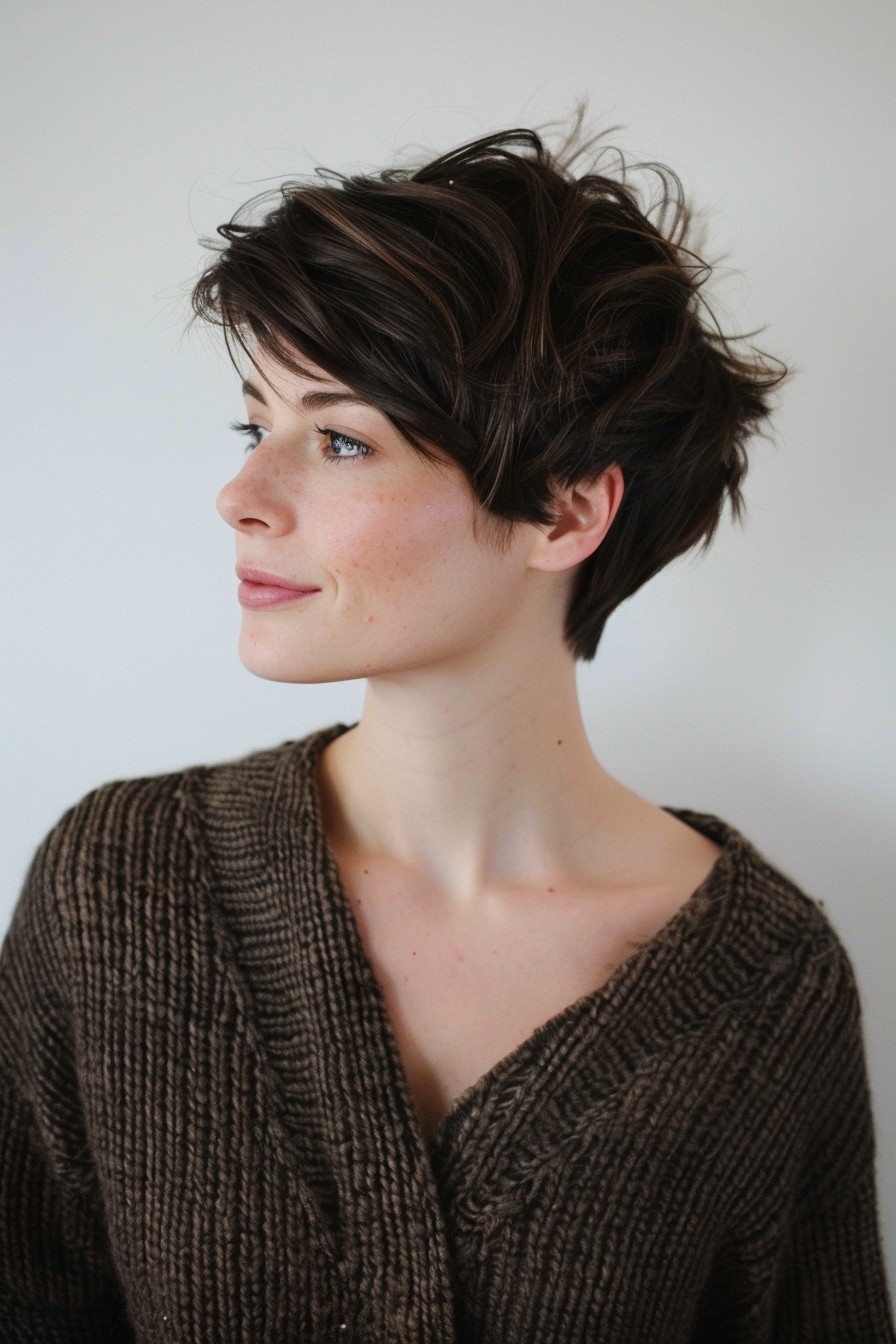 Tousled Pixie Cut