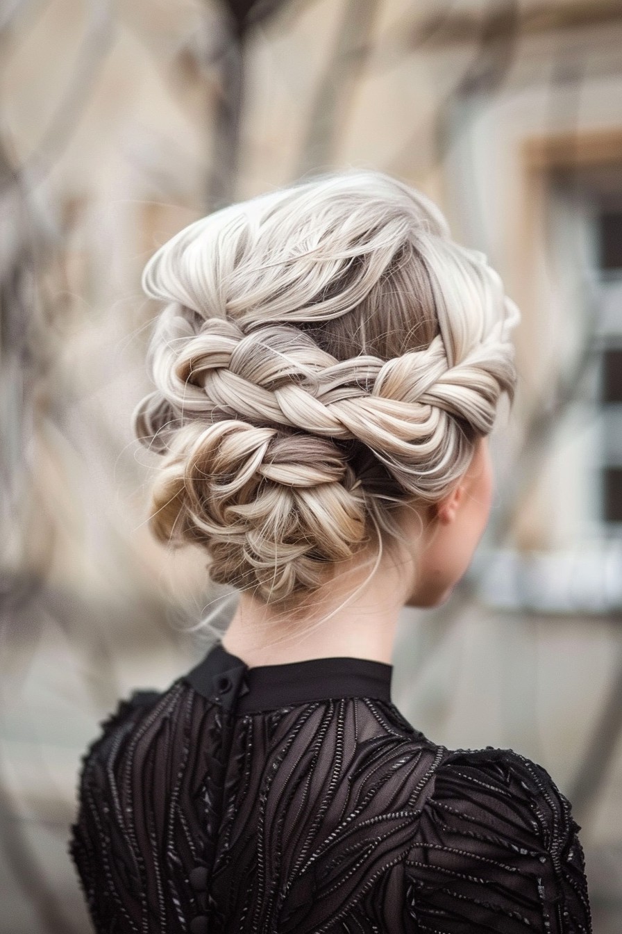 Creativity in a Braided Updo