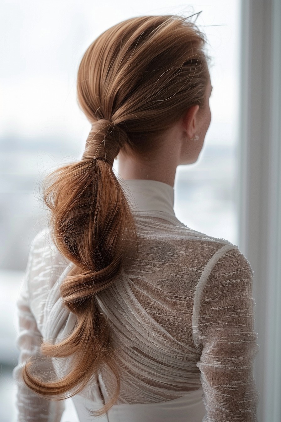 Casual and Formal Sophisticated Ponytail