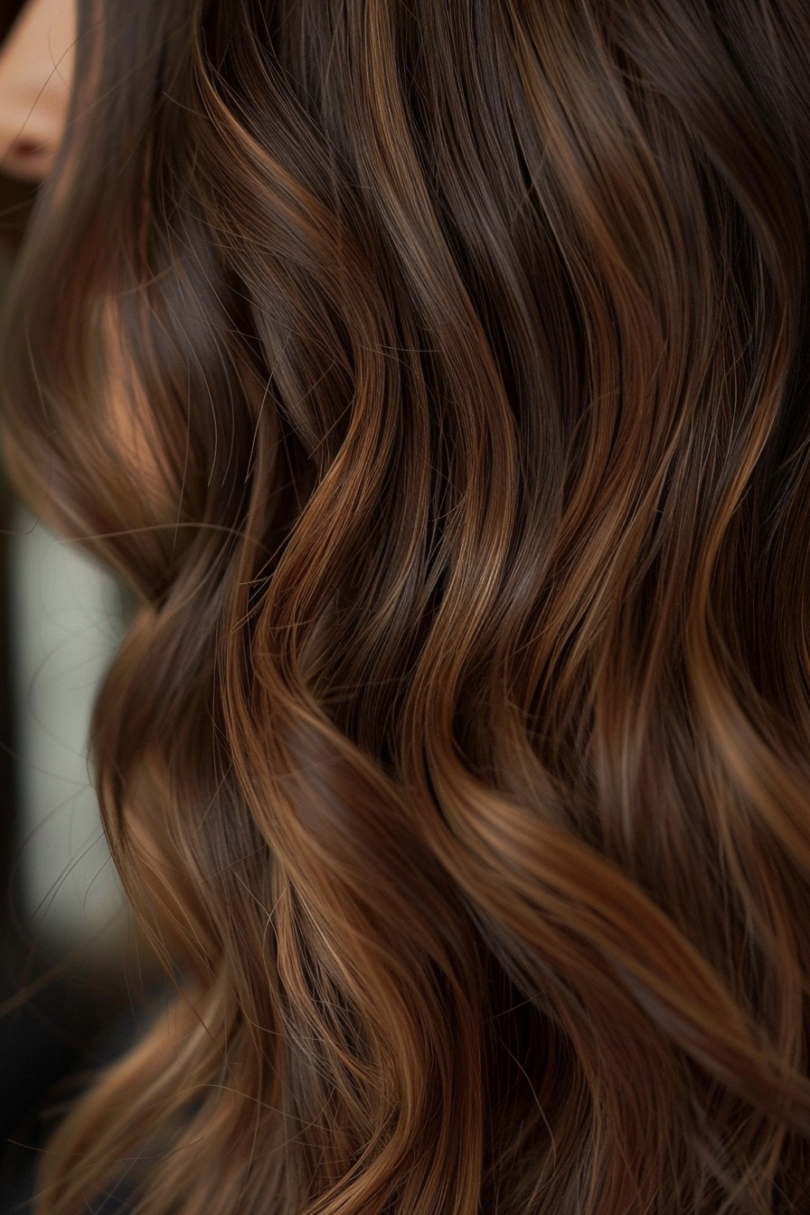 Muted Gold Balayage Luxury