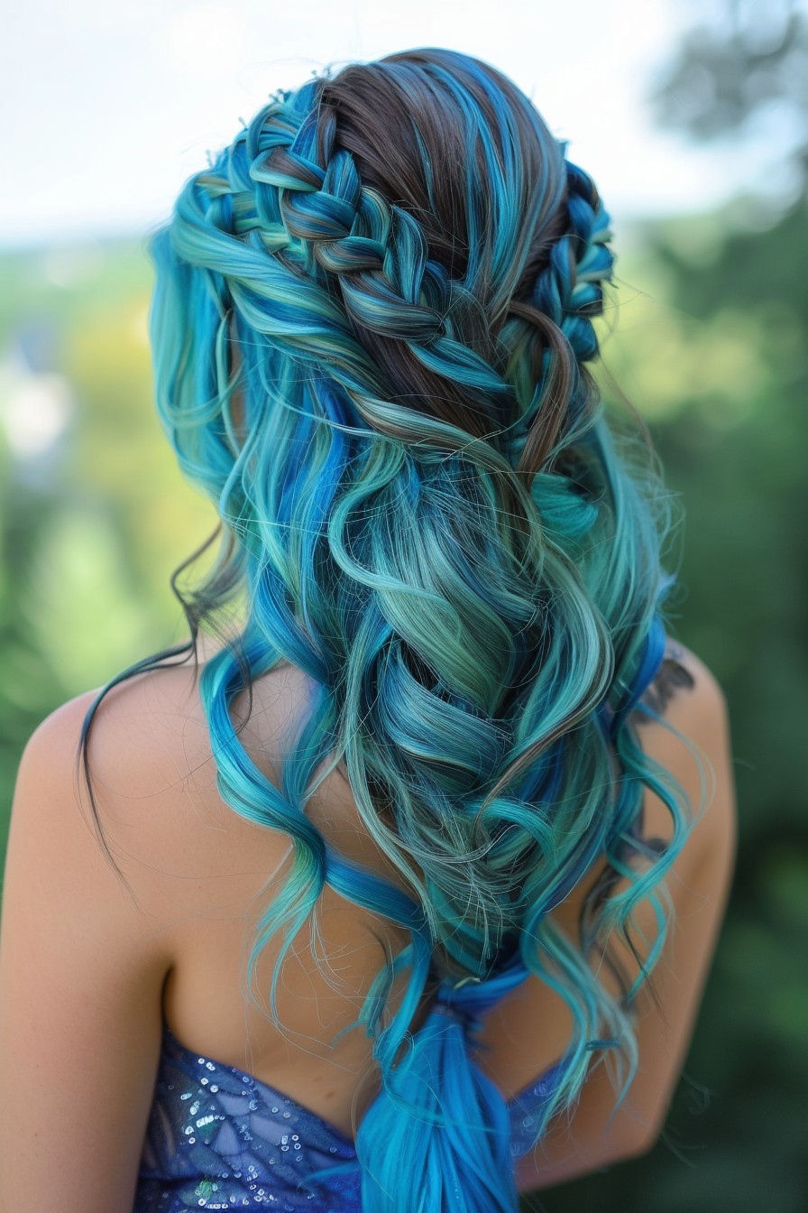 Sea-Inspired Mermaid Waves