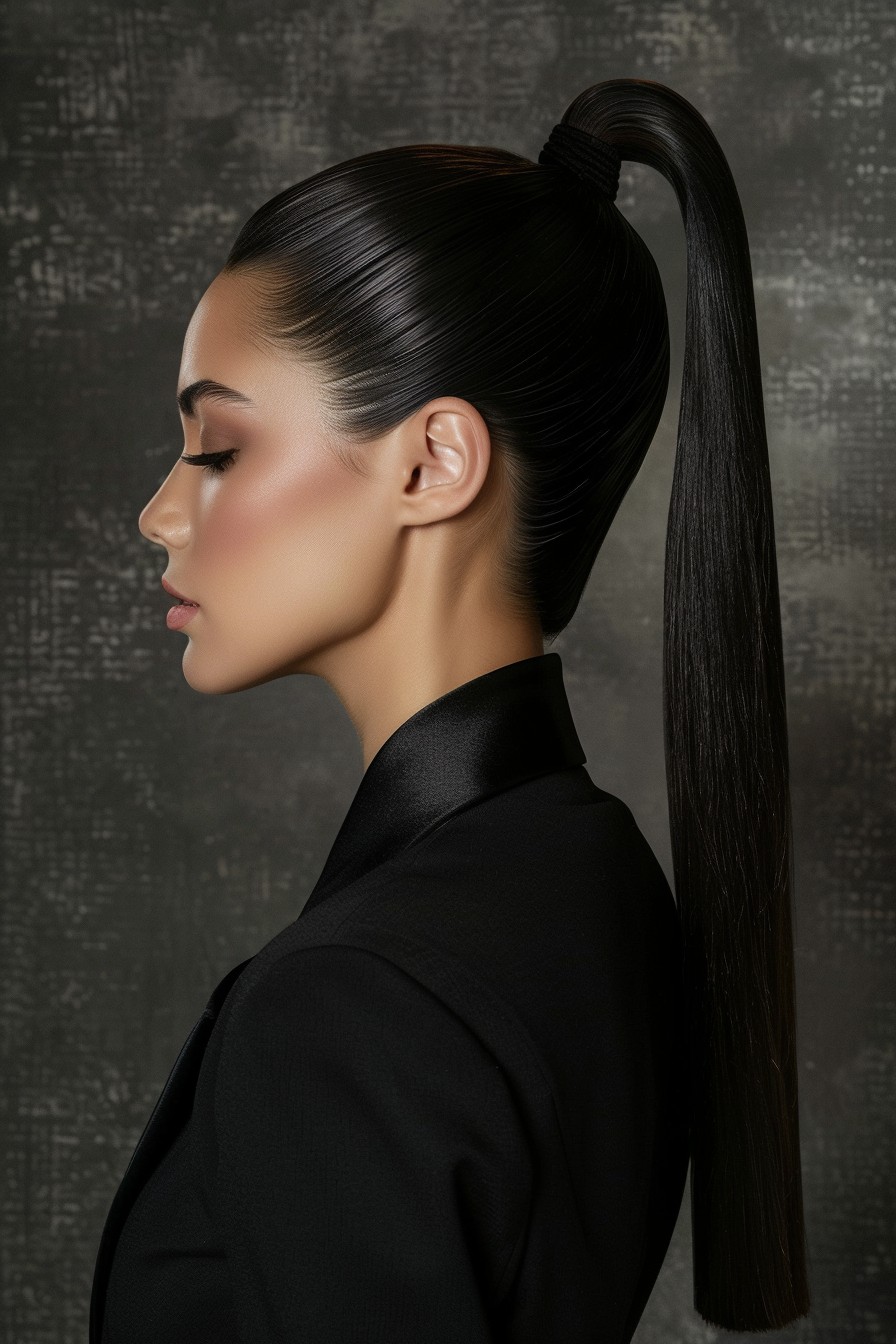 Polished High Ponytail