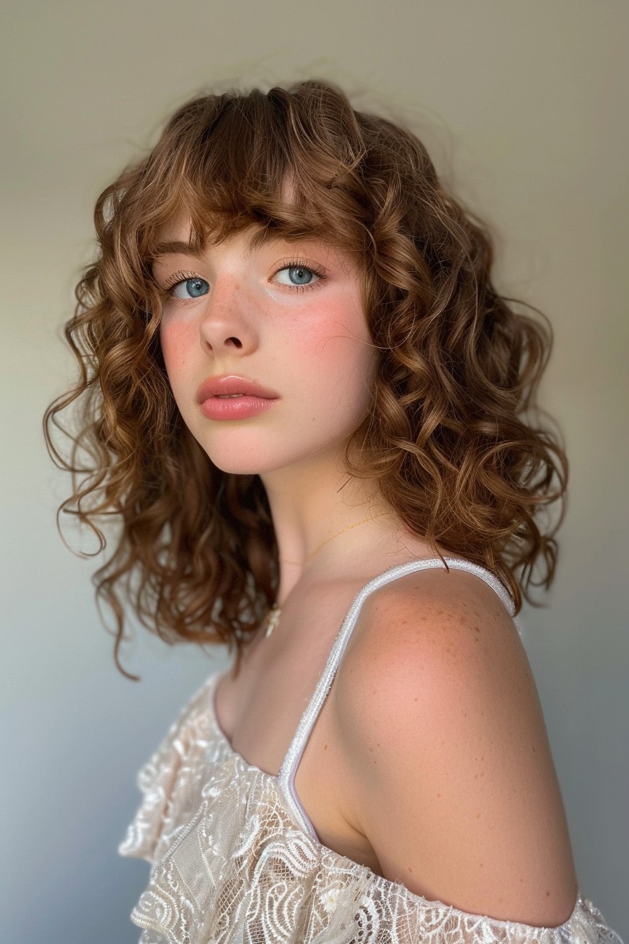 Retro Flair Curly Shag