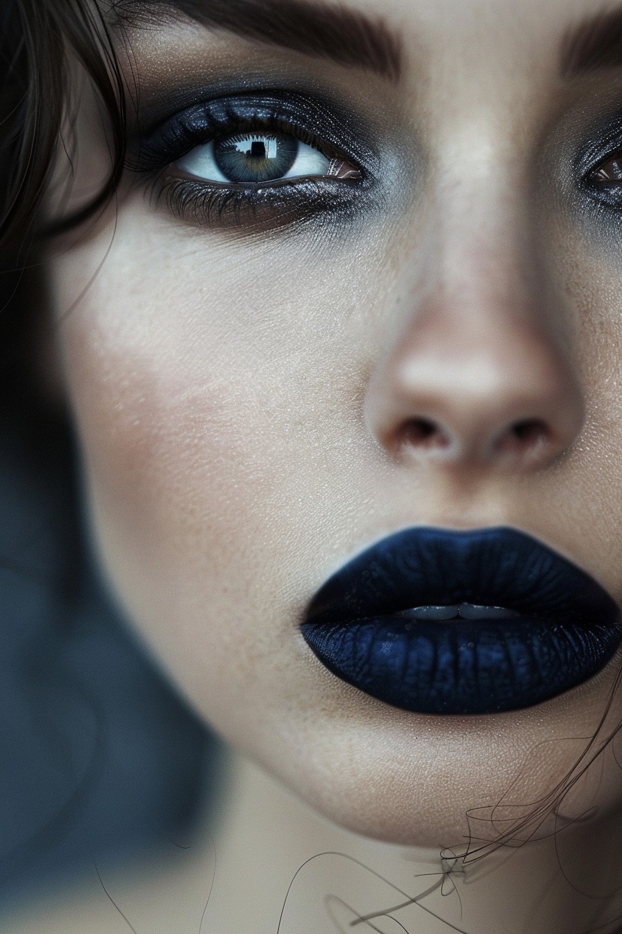 Sultry Dark Blue Night