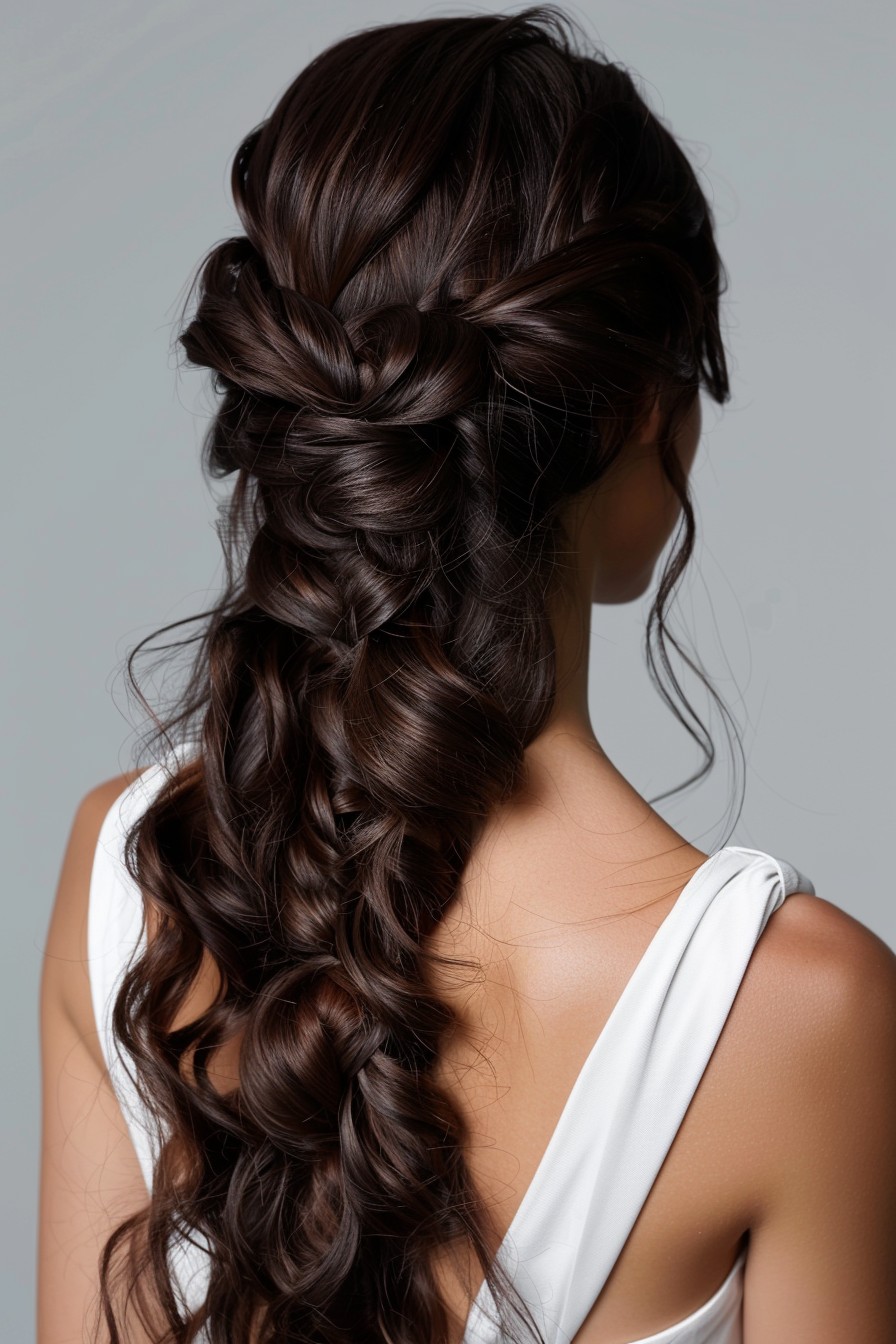 Glossy Waterfall Braid