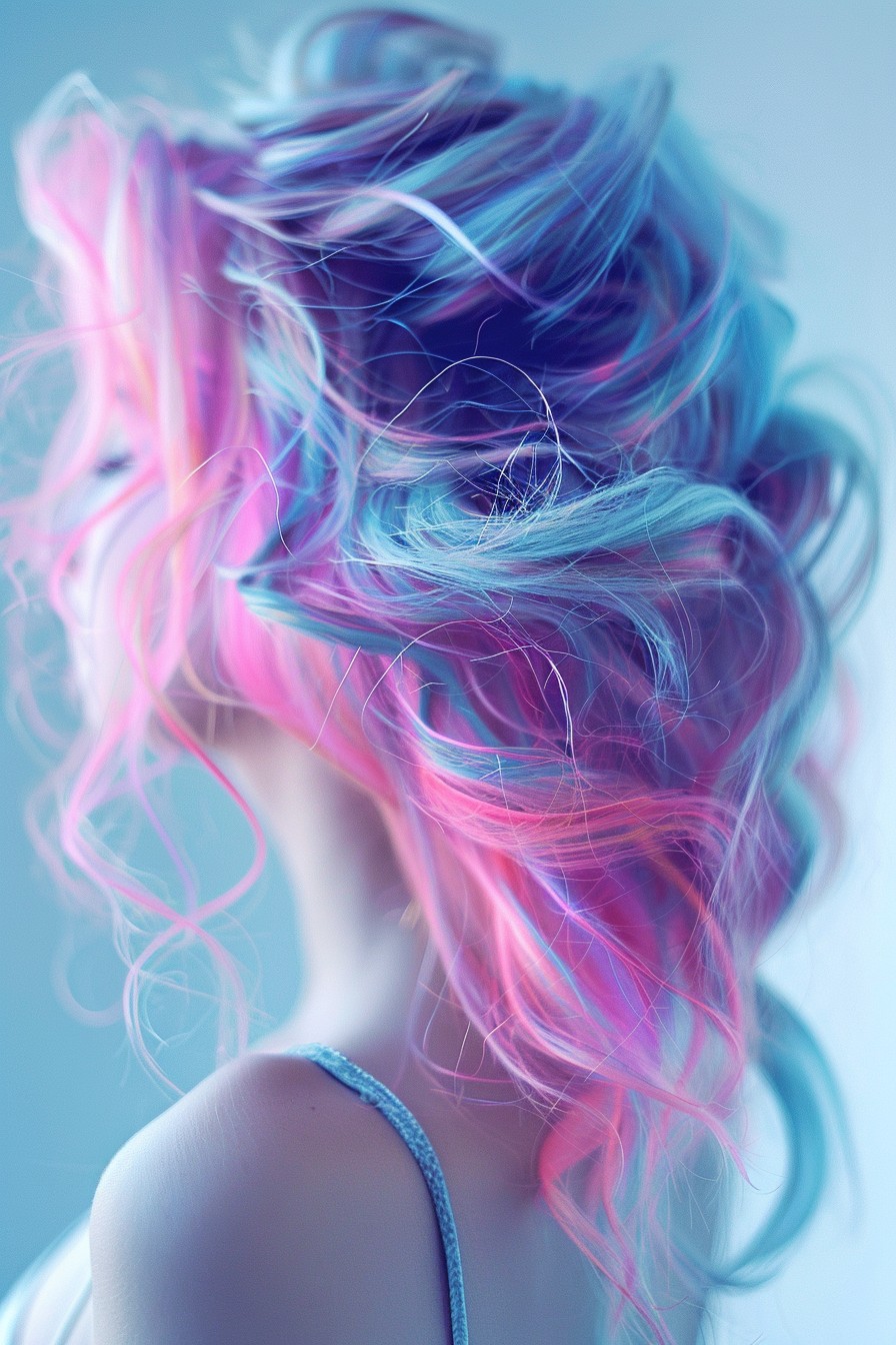 Festival Candy-Colored Hair