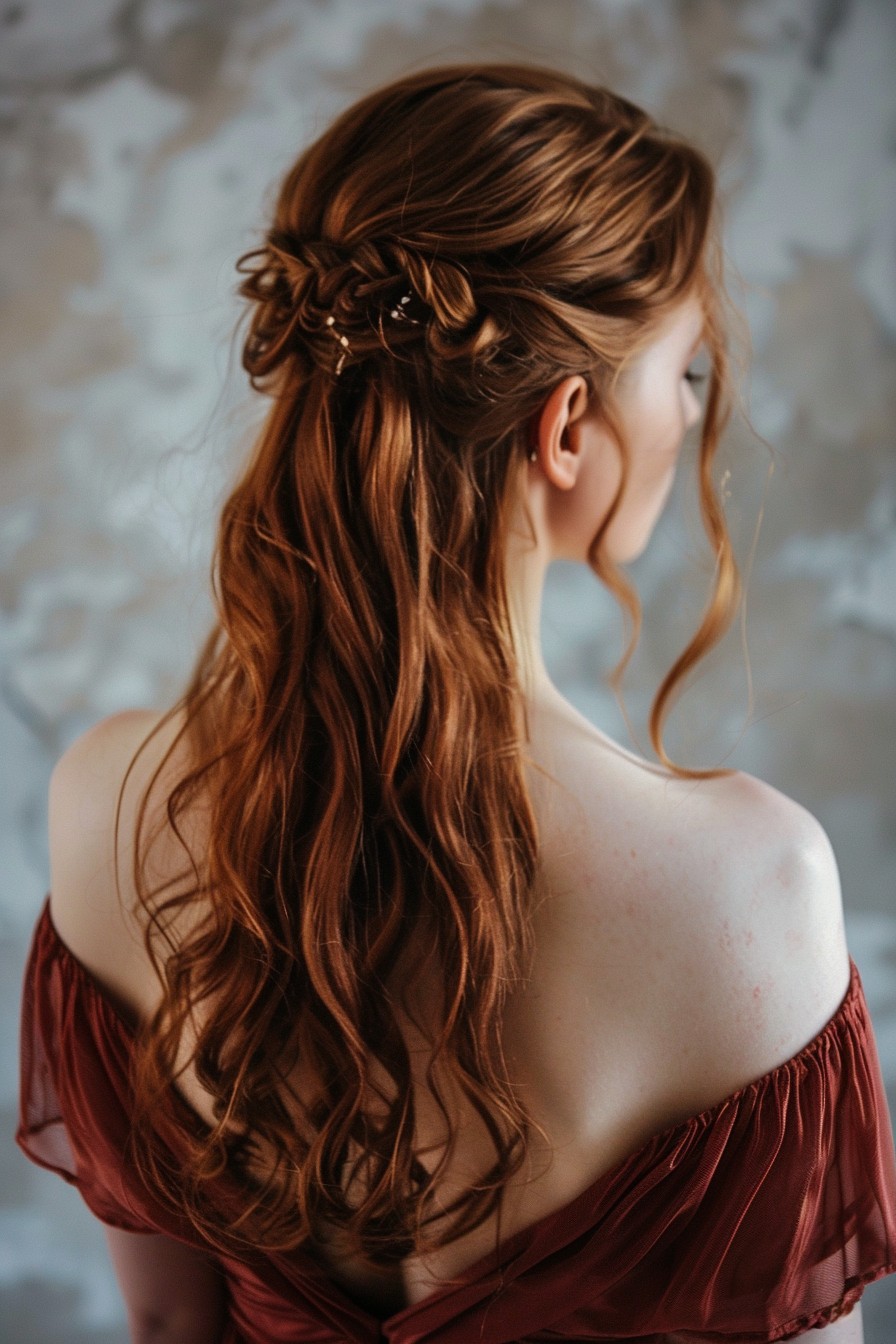 Romantic Cascading Curls