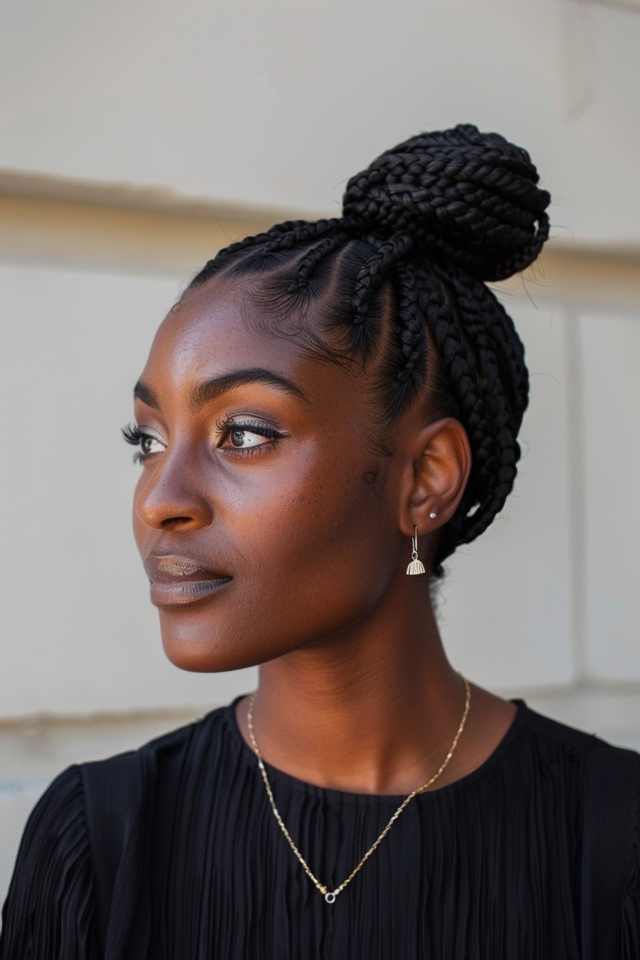 Braided Top Knot