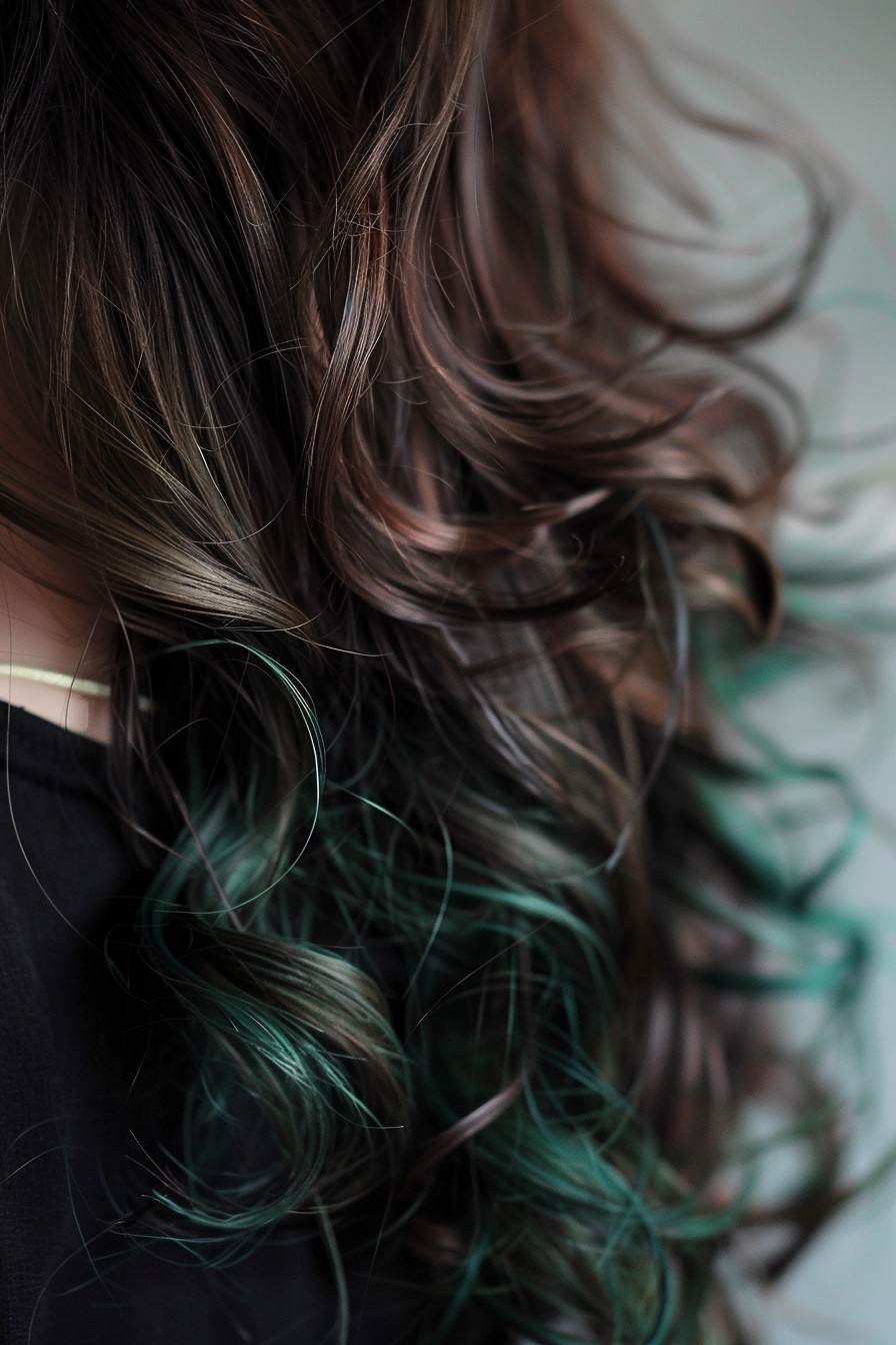 Earthy Deep Green Underlayers