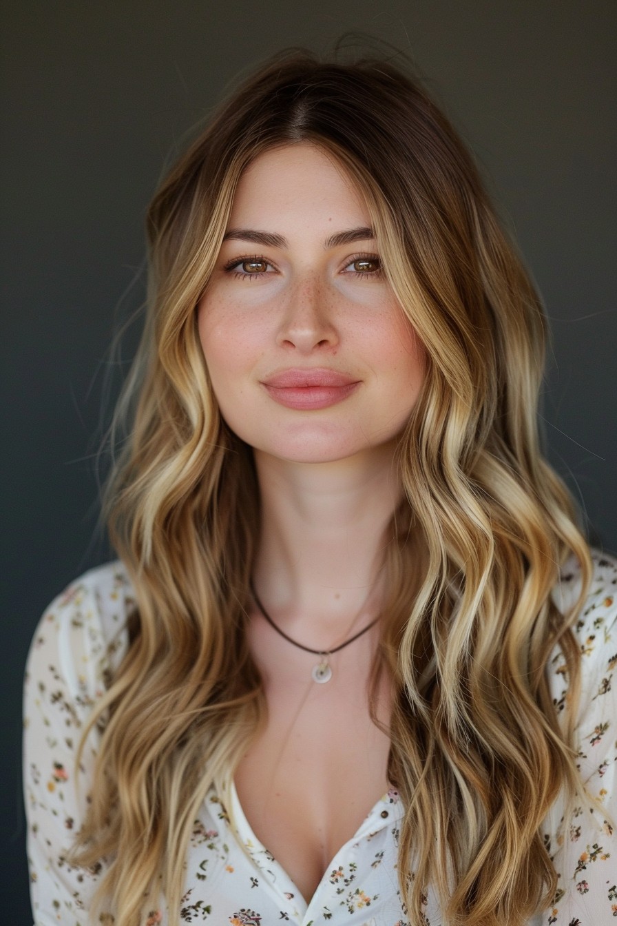 Classic Sun-Kissed Brown to Blonde