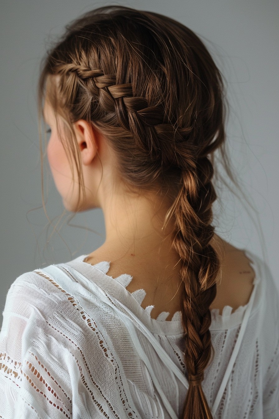 French Braid Headband