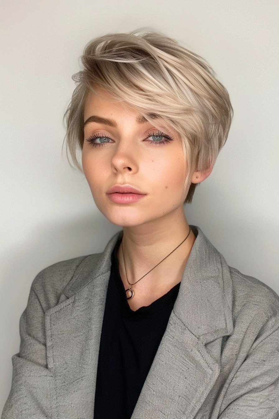 Cool Ash Tone Pixie Bob