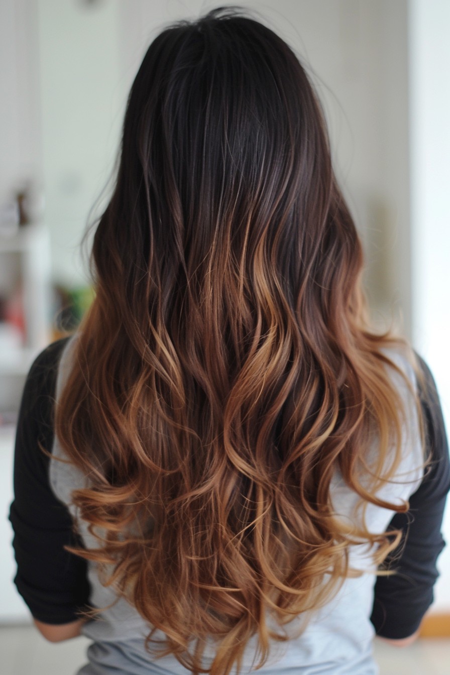 Latte Brown Ombre