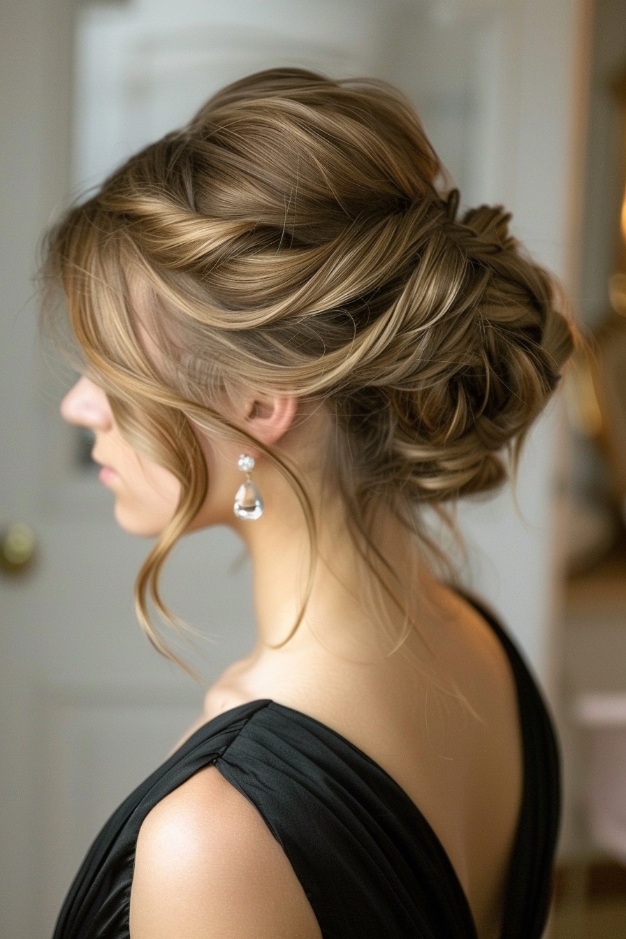 Sophisticated French Twist Updo