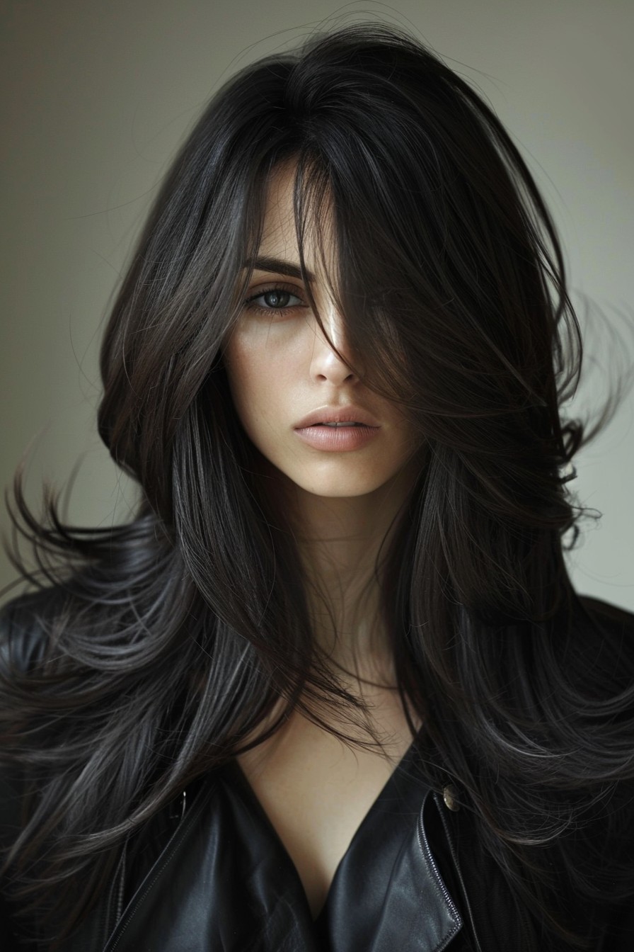 Voluminous Waves with Dramatic Side Sweep