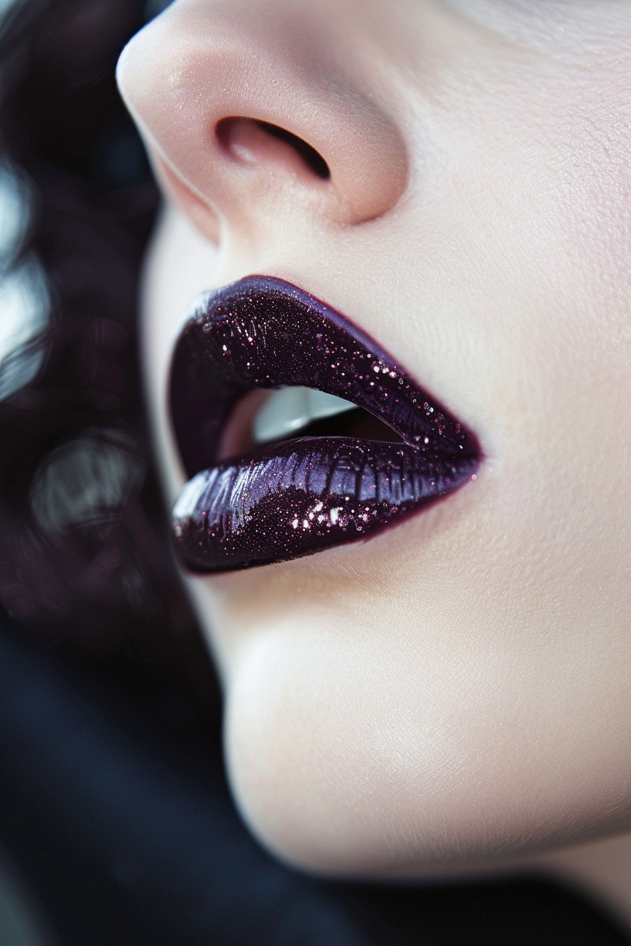 Monochromatic Plum Gloss