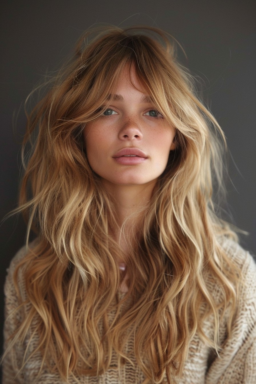 Effortless Classic Honey Blonde Waves