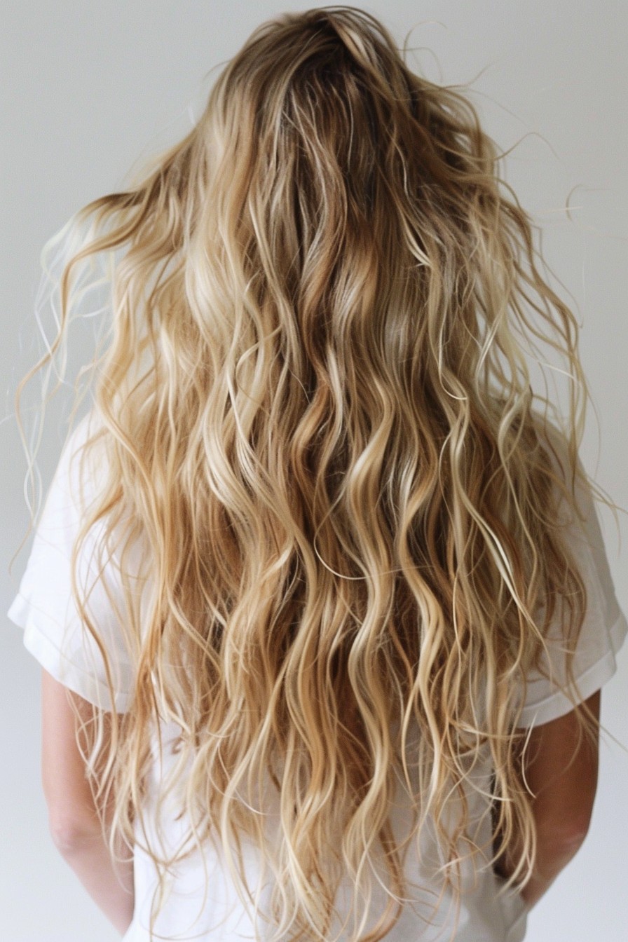 Summer Vibes Wavy Honey Blonde