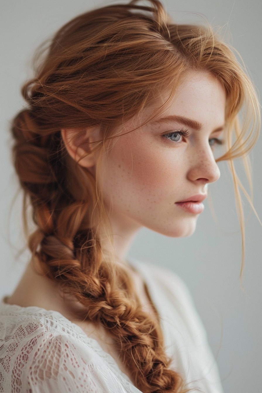 Casual Side Braid