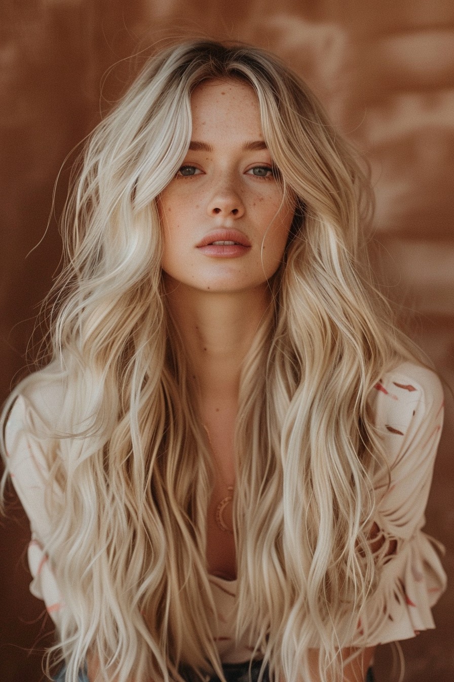 Mermaid Waves in California Blonde