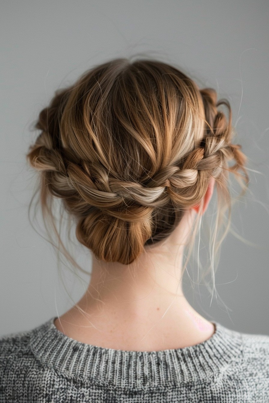 Twisted Halo Braid