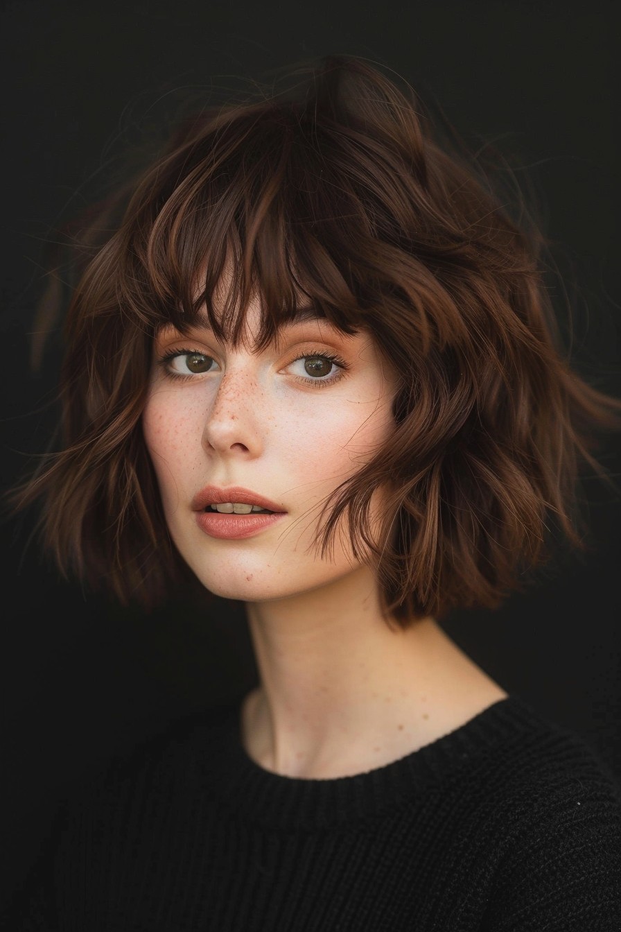 Playful Tousled Bob