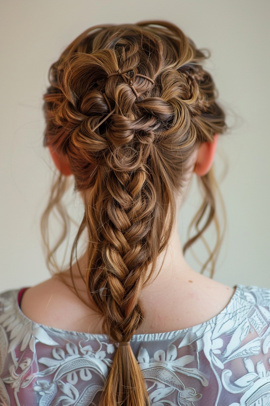 Dynamic Multi-Textured Braids