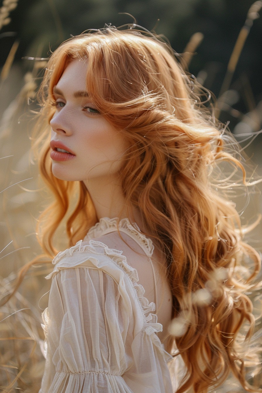 Ethereal Soft Romantic Curls