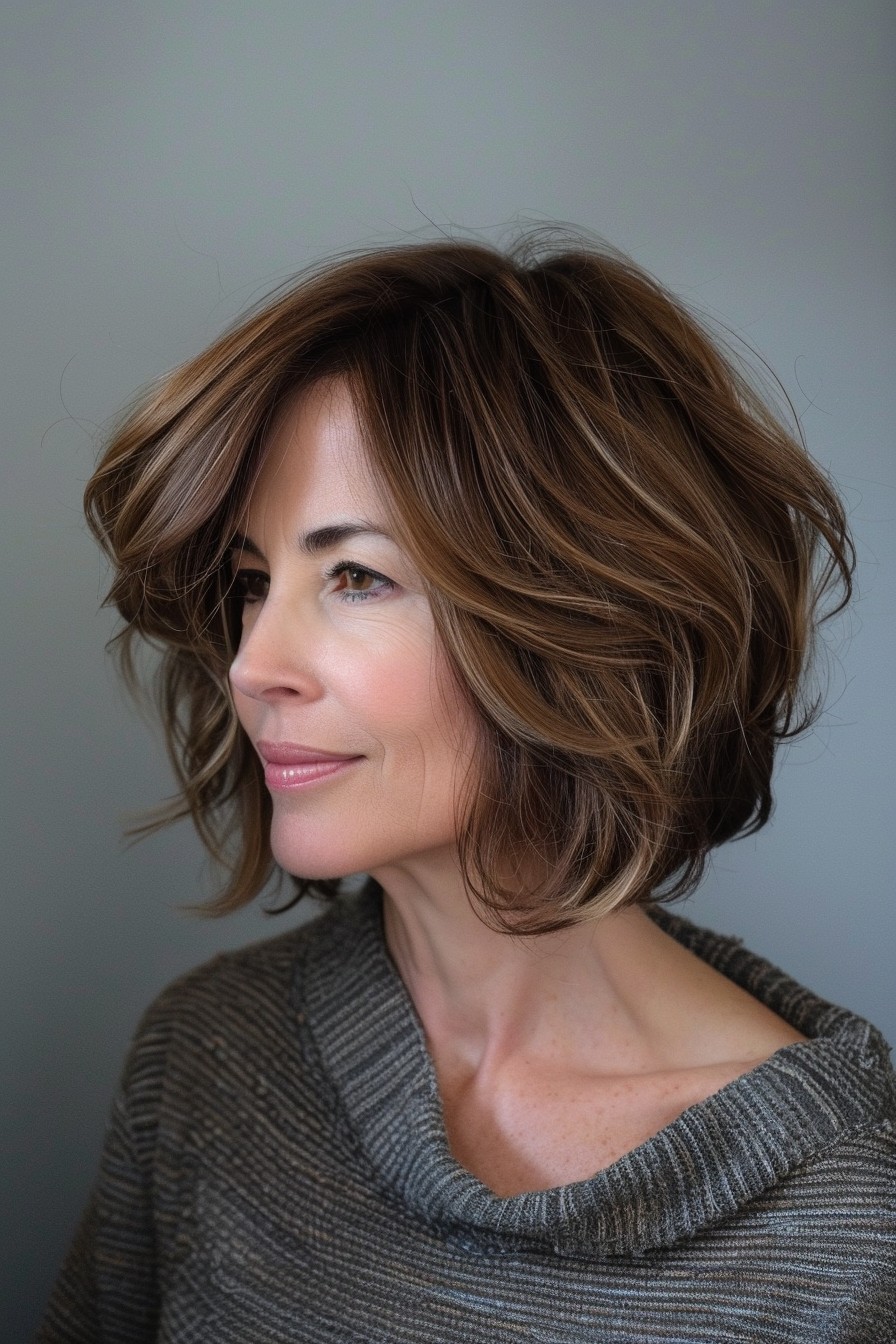 Soft Layered Bob