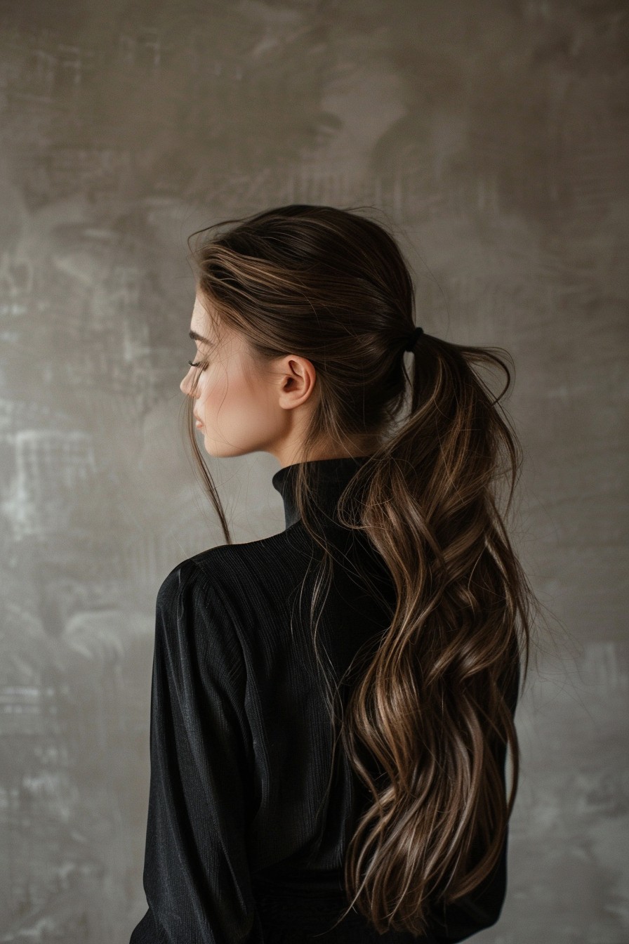 Layered Ponytail