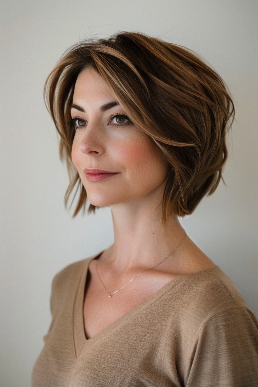 Contemporary Short Bob