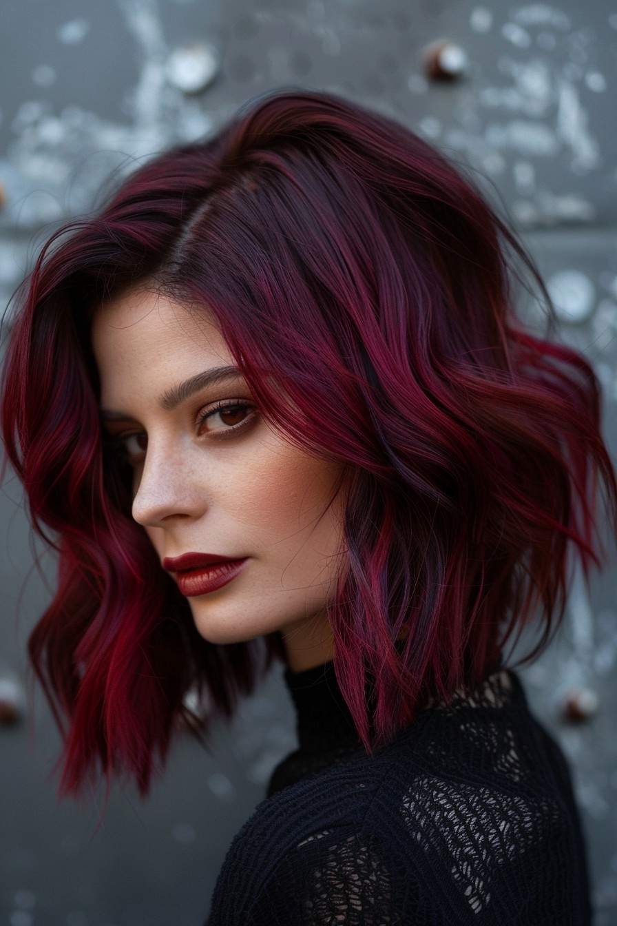 Bold Asymmetrical Lob