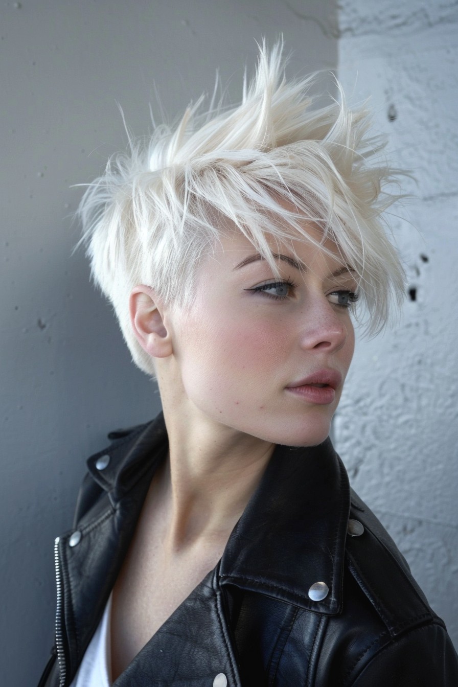 Edgy Pixie Bob with Undercut Sides