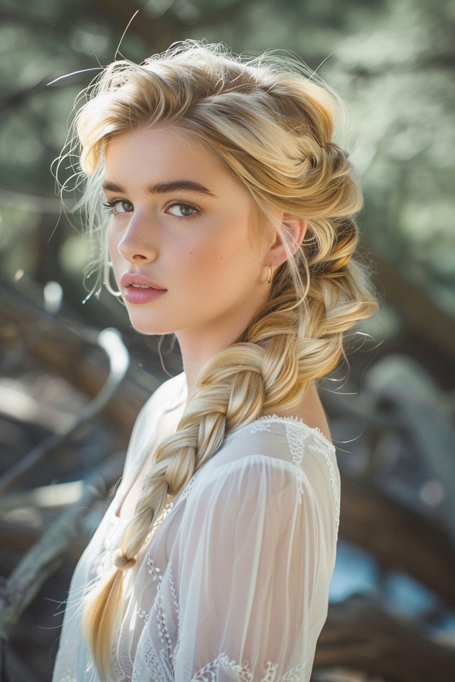 Side Fishtail Braid