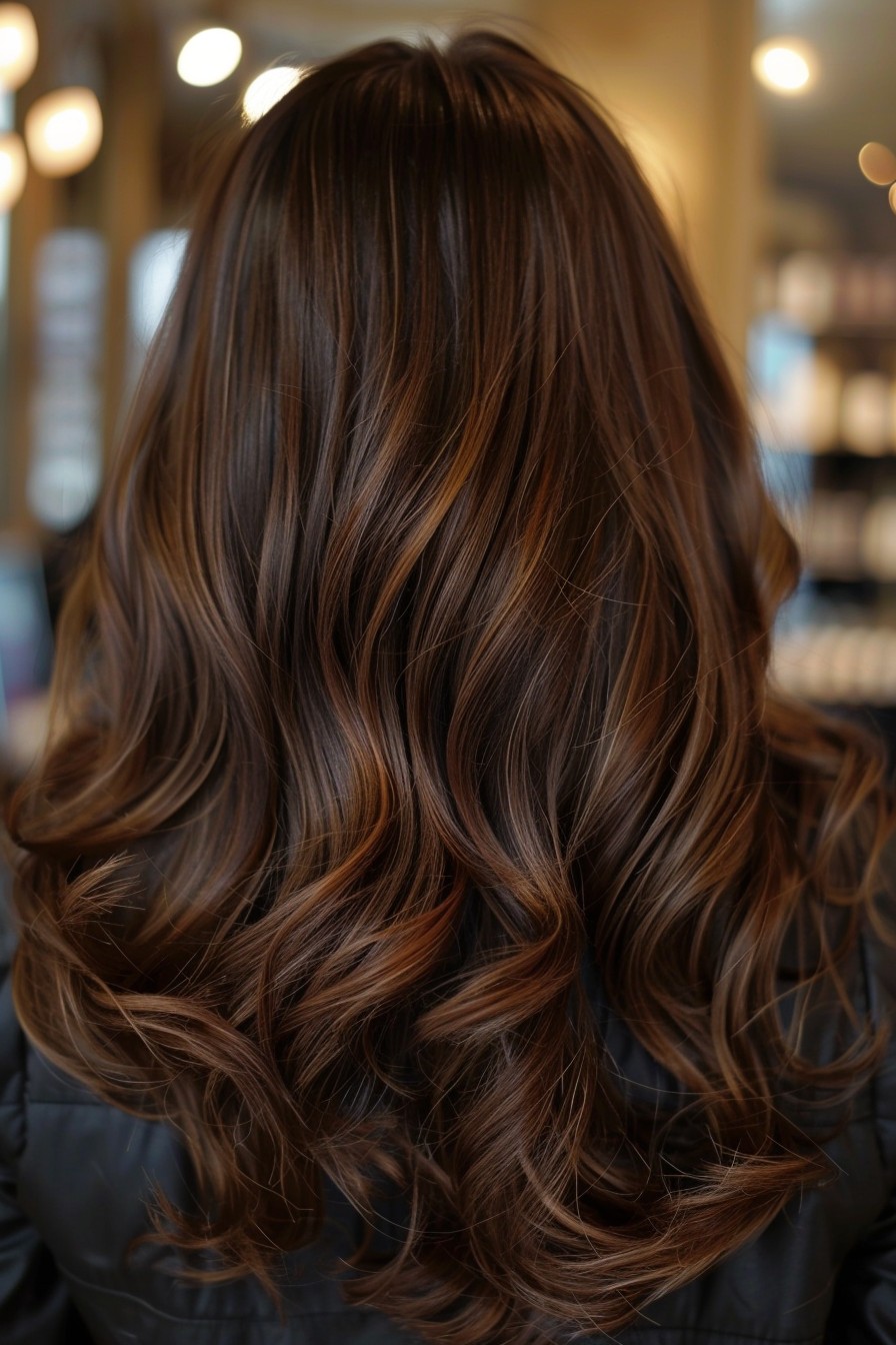 Warm Radiant Bronze Highlights