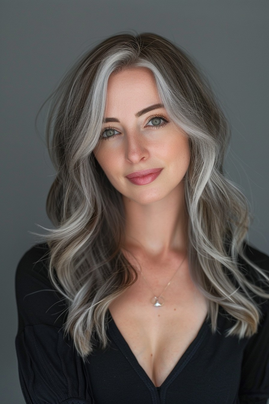 Timeless Charcoal to Silver Transition