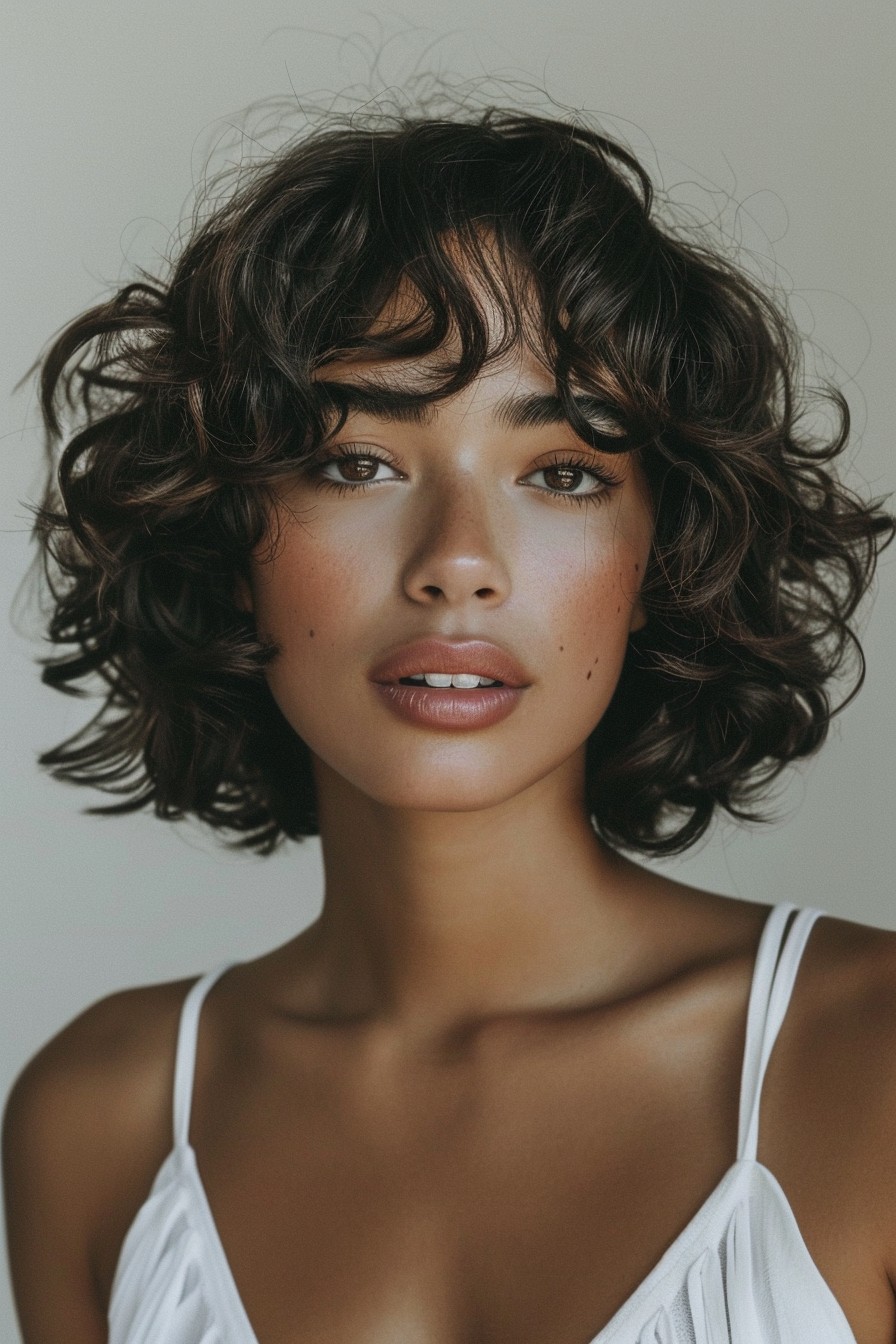 Softly Defined Wavy Bob