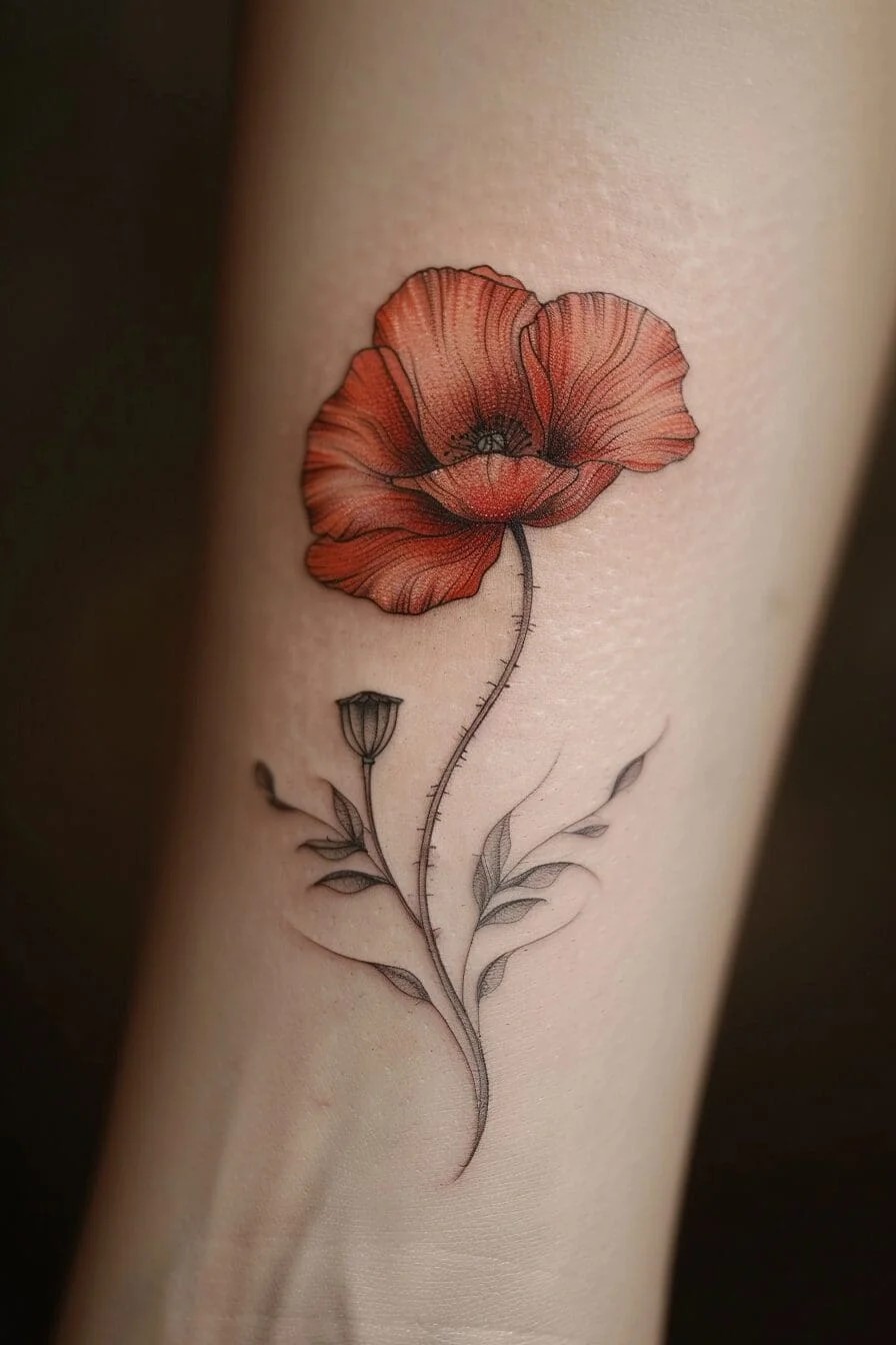 Poppy Tattoo