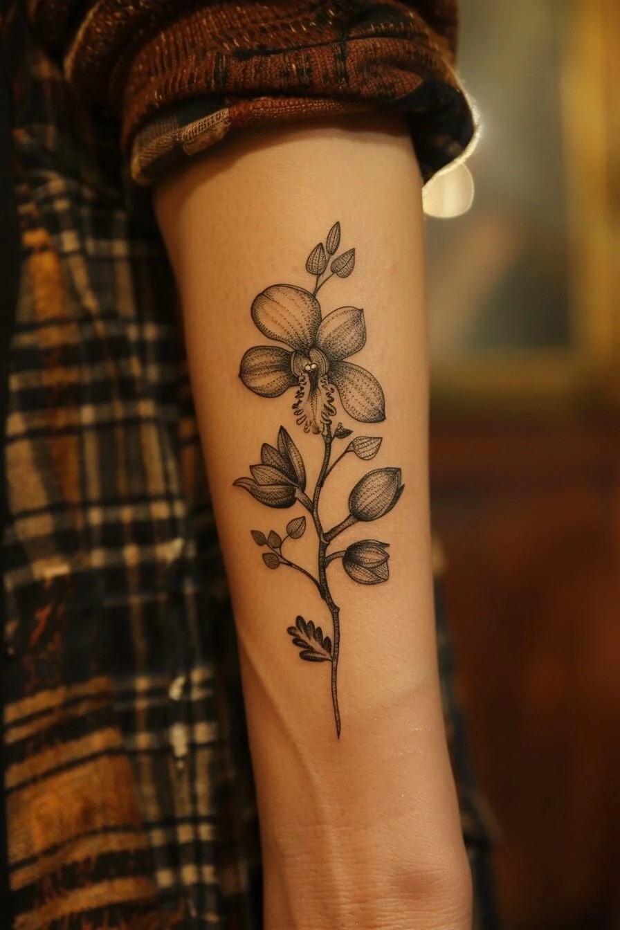 Orchid Tattoo