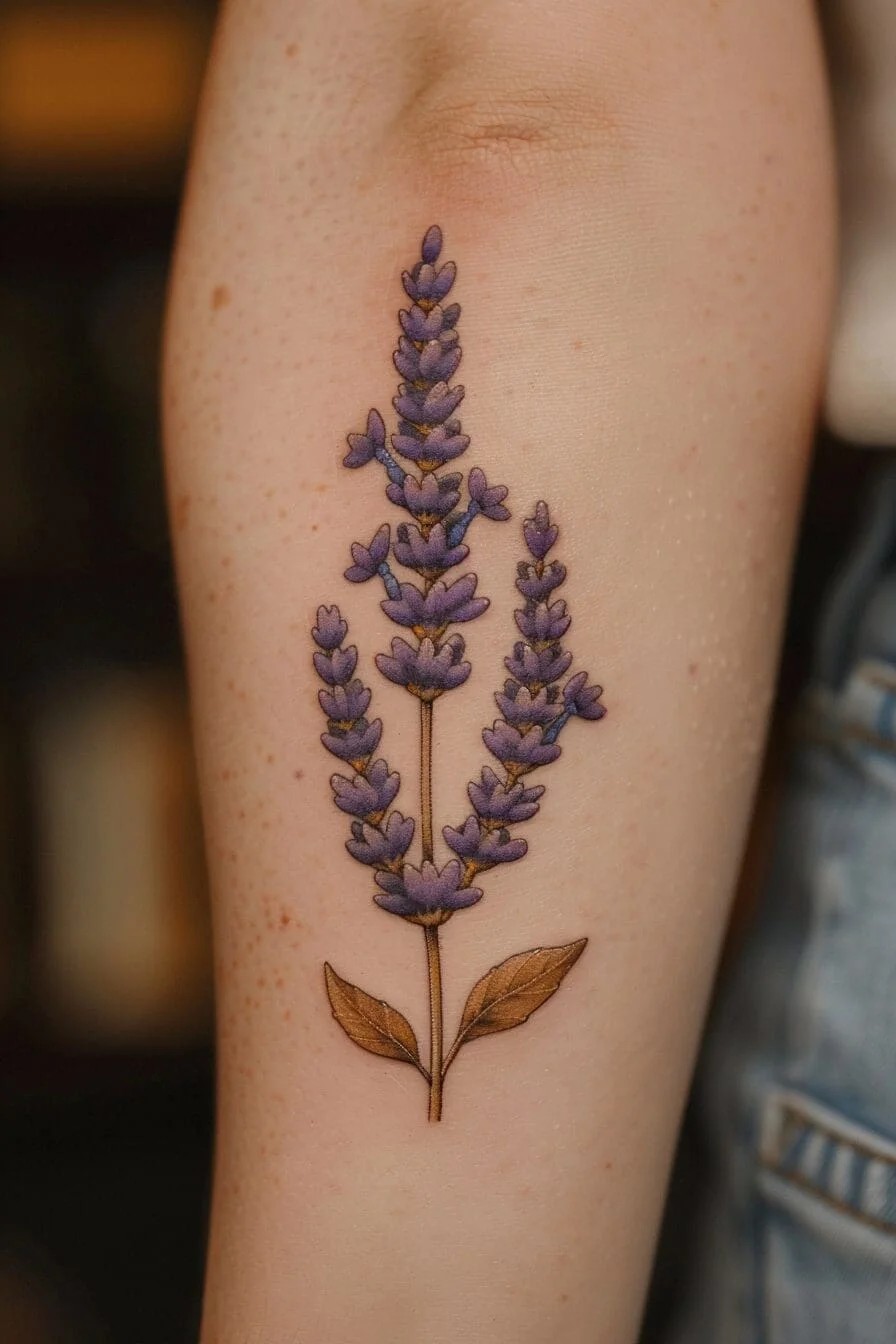 Lavender Tattoo