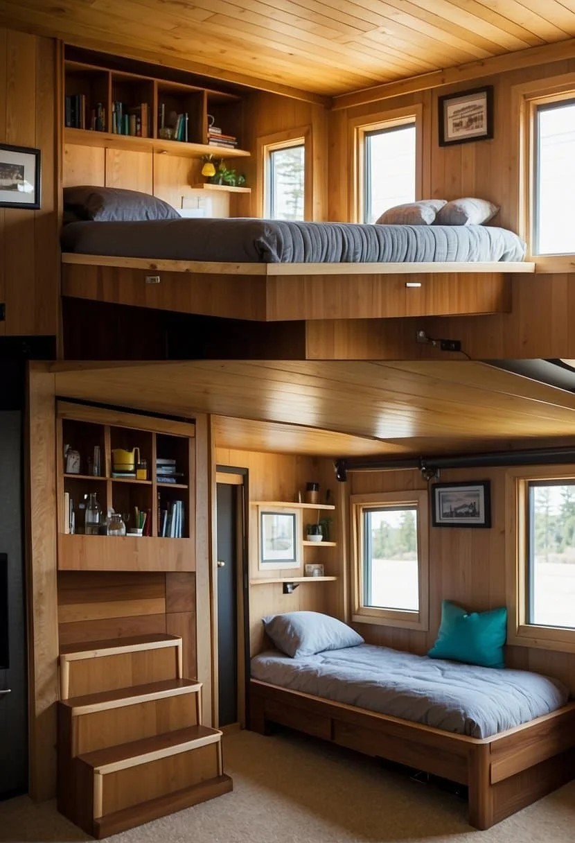 Incorporate a Tiny-House Murphy Bed with Storage