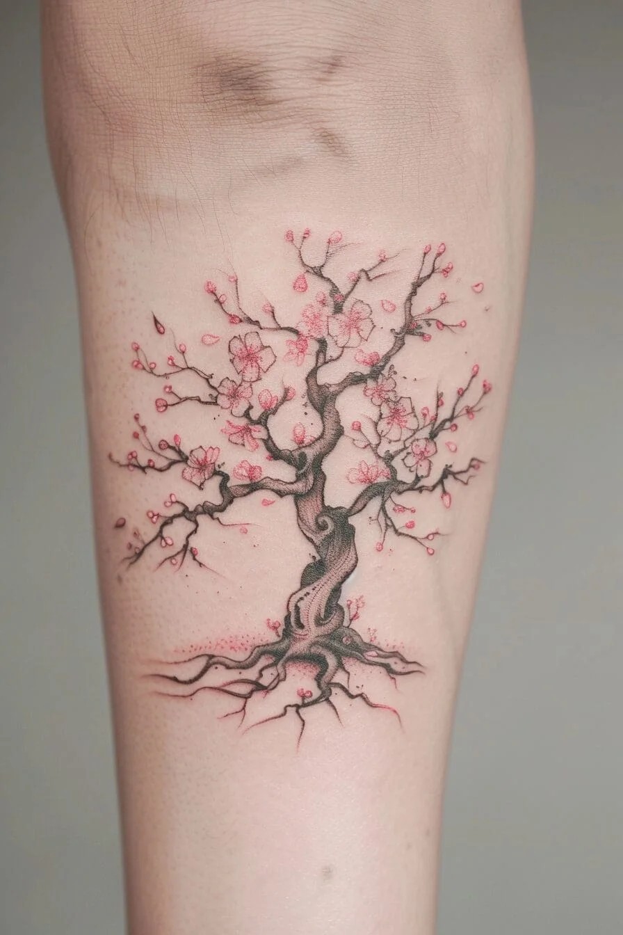 Cherry Blossom Tattoo