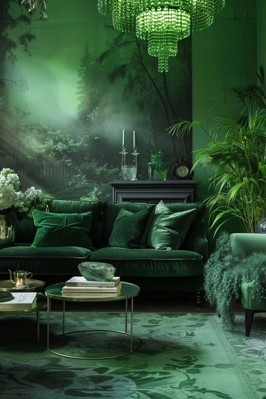 Monochromatic Green Scheme