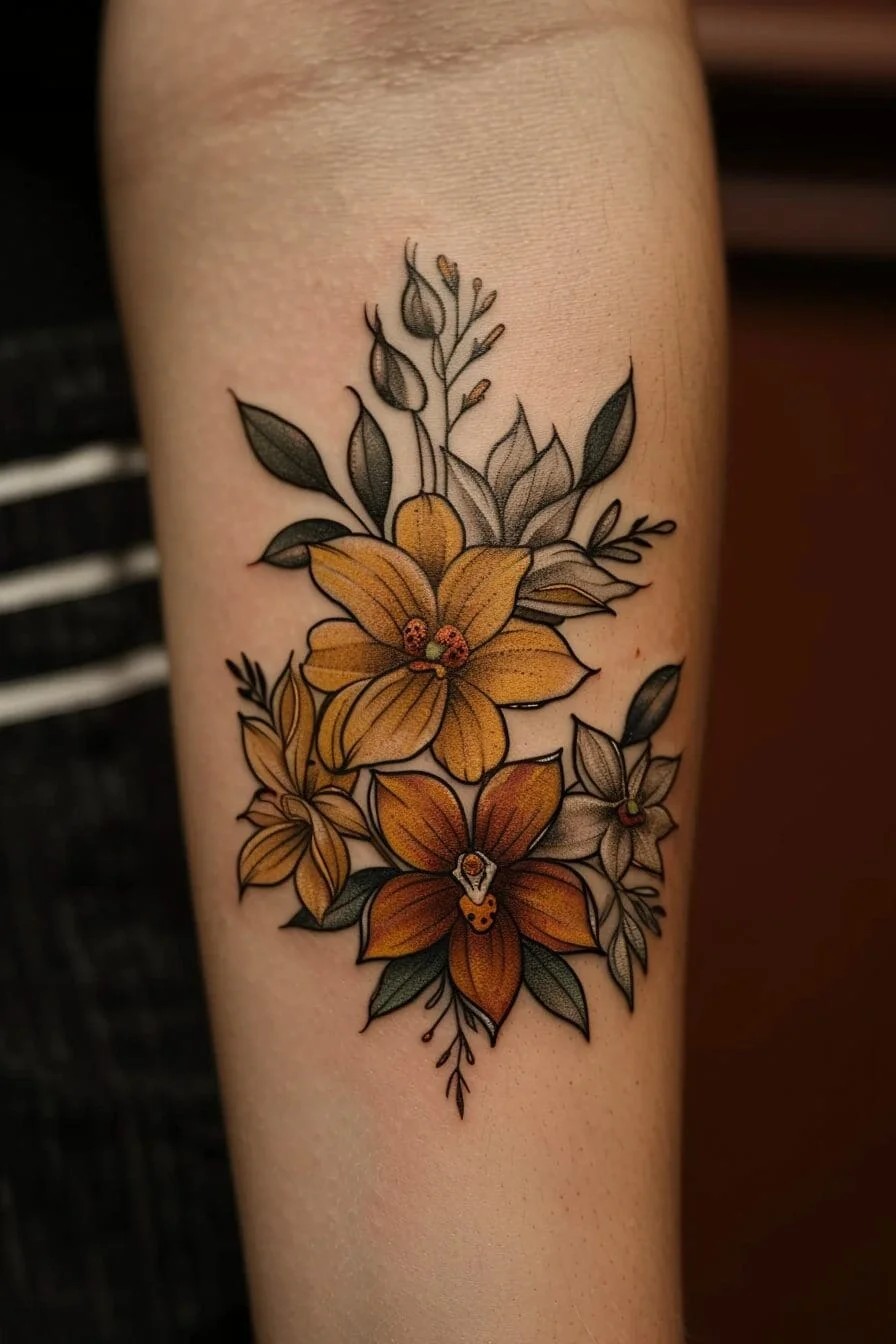 Orchid Tattoo