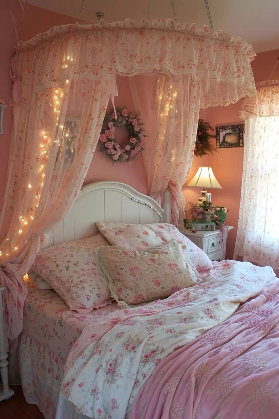 Create a Canopy Above the Bed