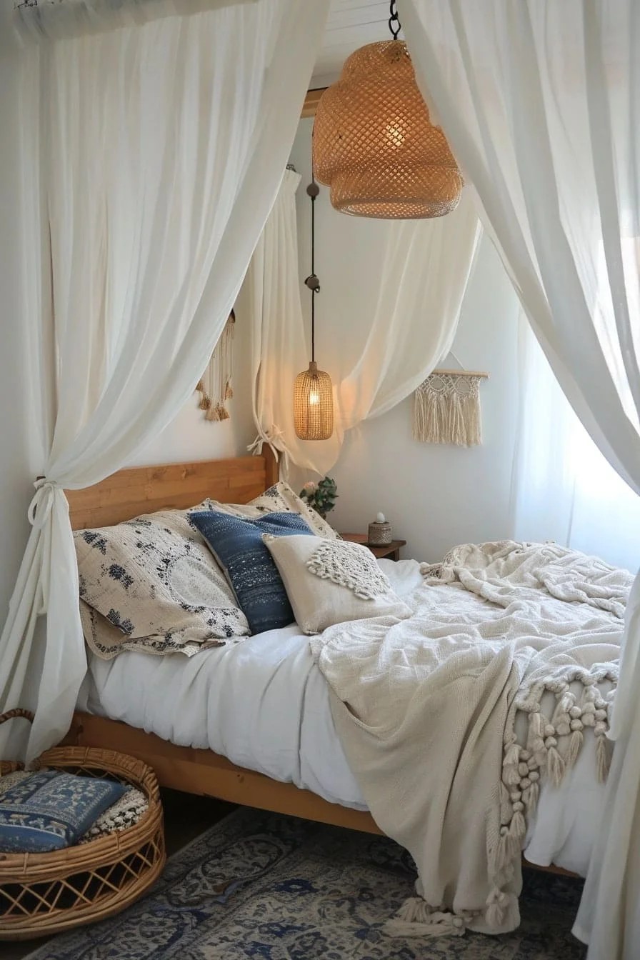 Incorporate a Canopy Bed