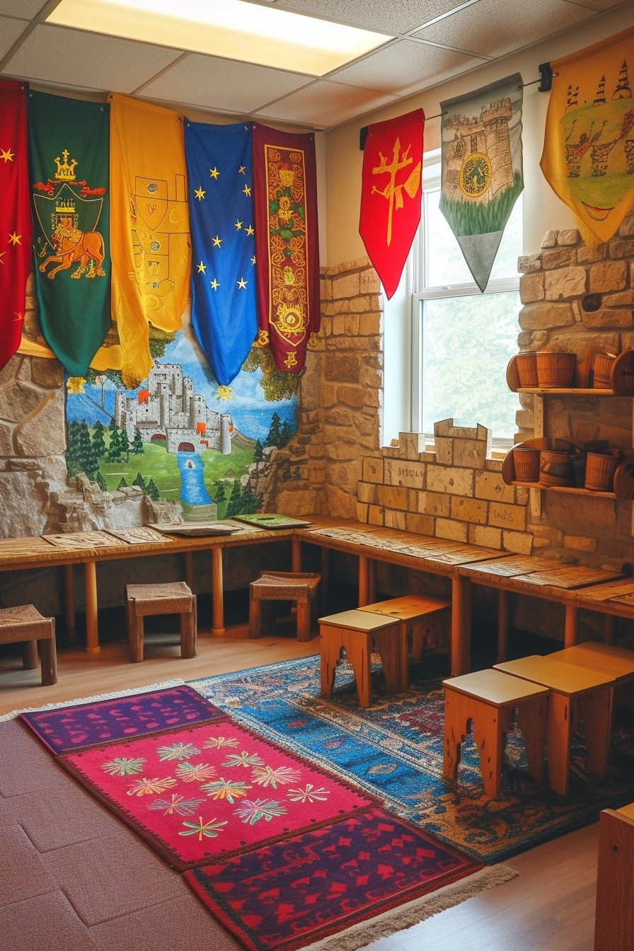 Medieval Castle Elementary Classroom