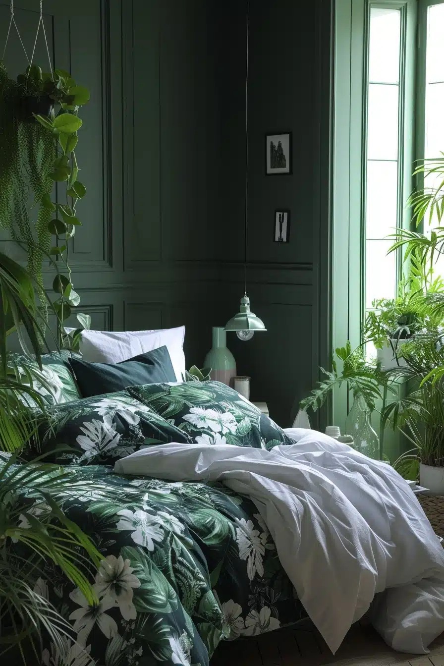 Pair Light and Dark Greens Together