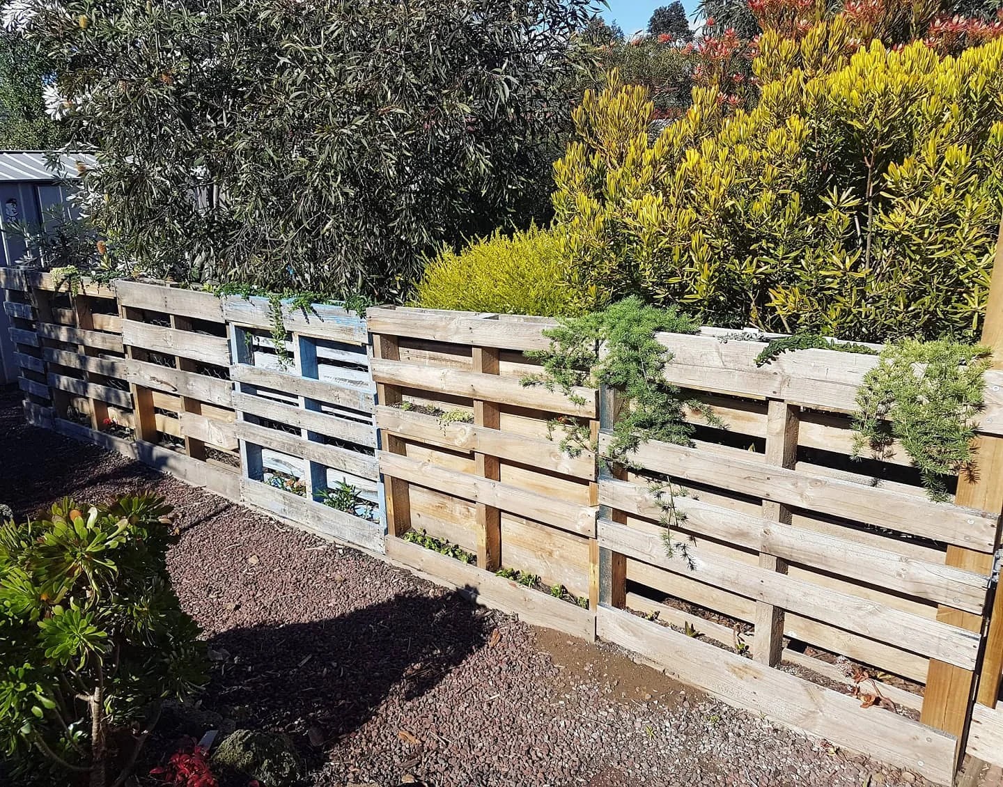 DIY Rustic Fence