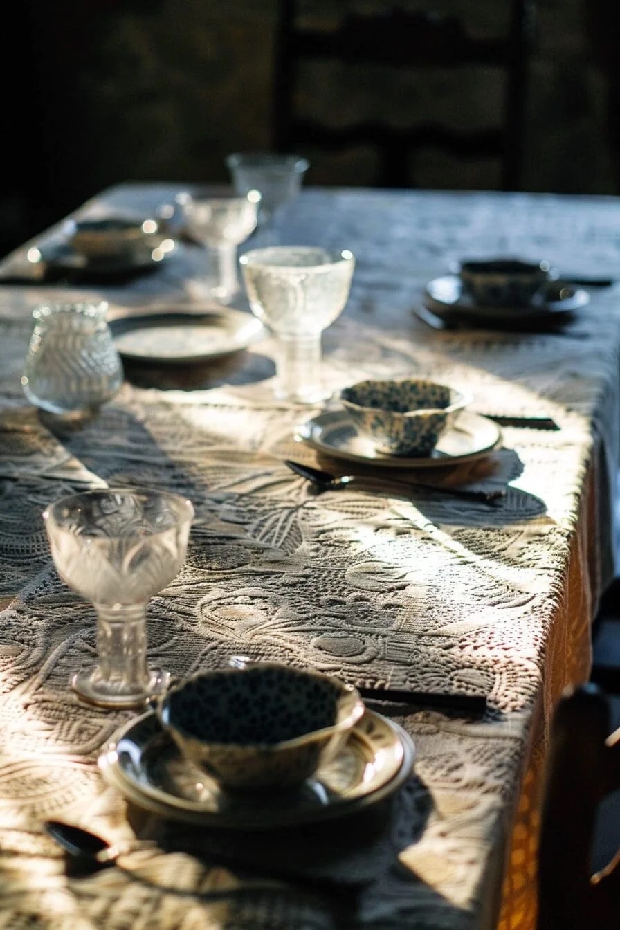 Textured Tablecloth